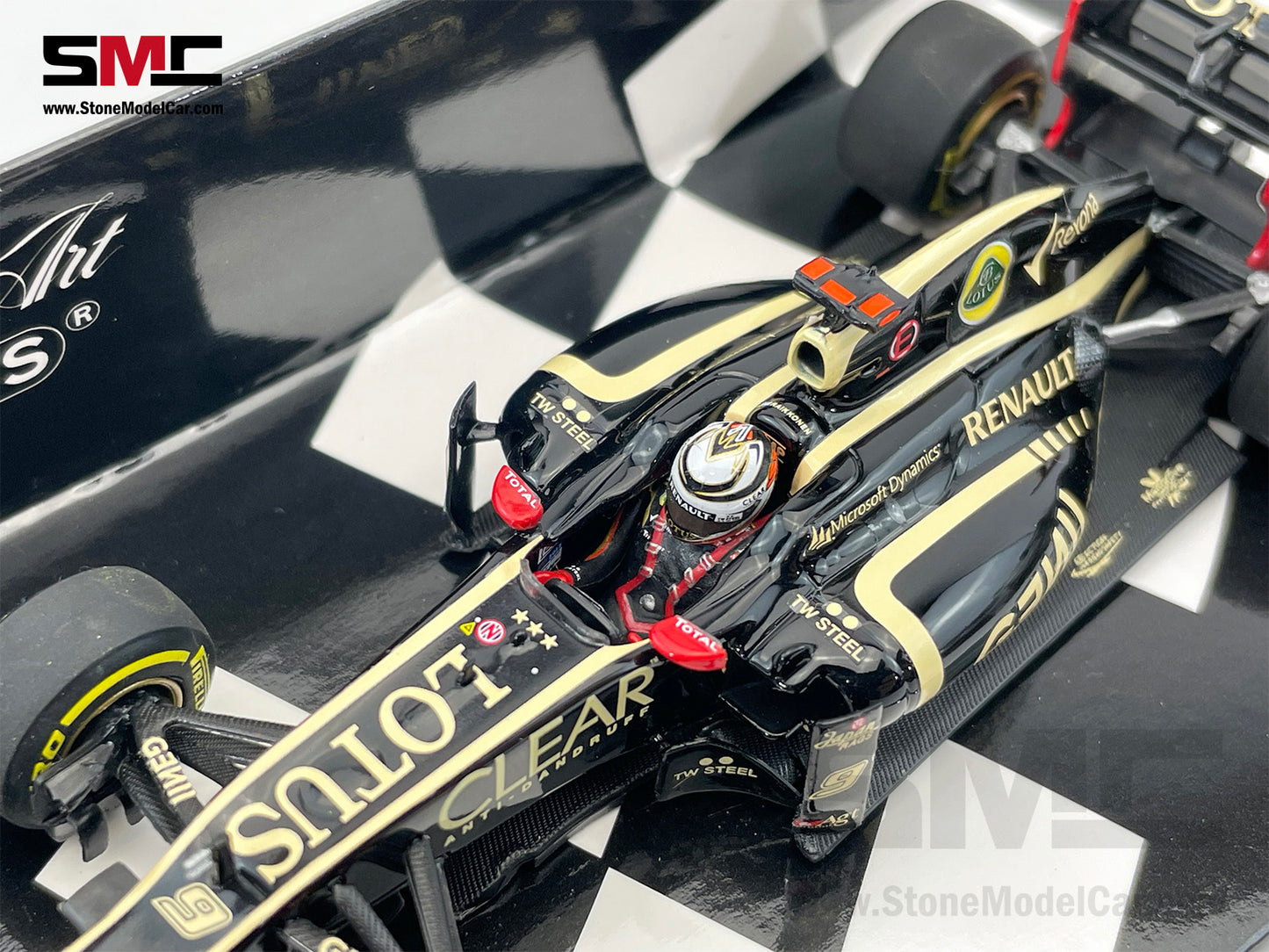 Lotus RENAULT F1 E20 #9 Kimi Raikkonen Year 2012 1:43 MINICHAMPS 410120009