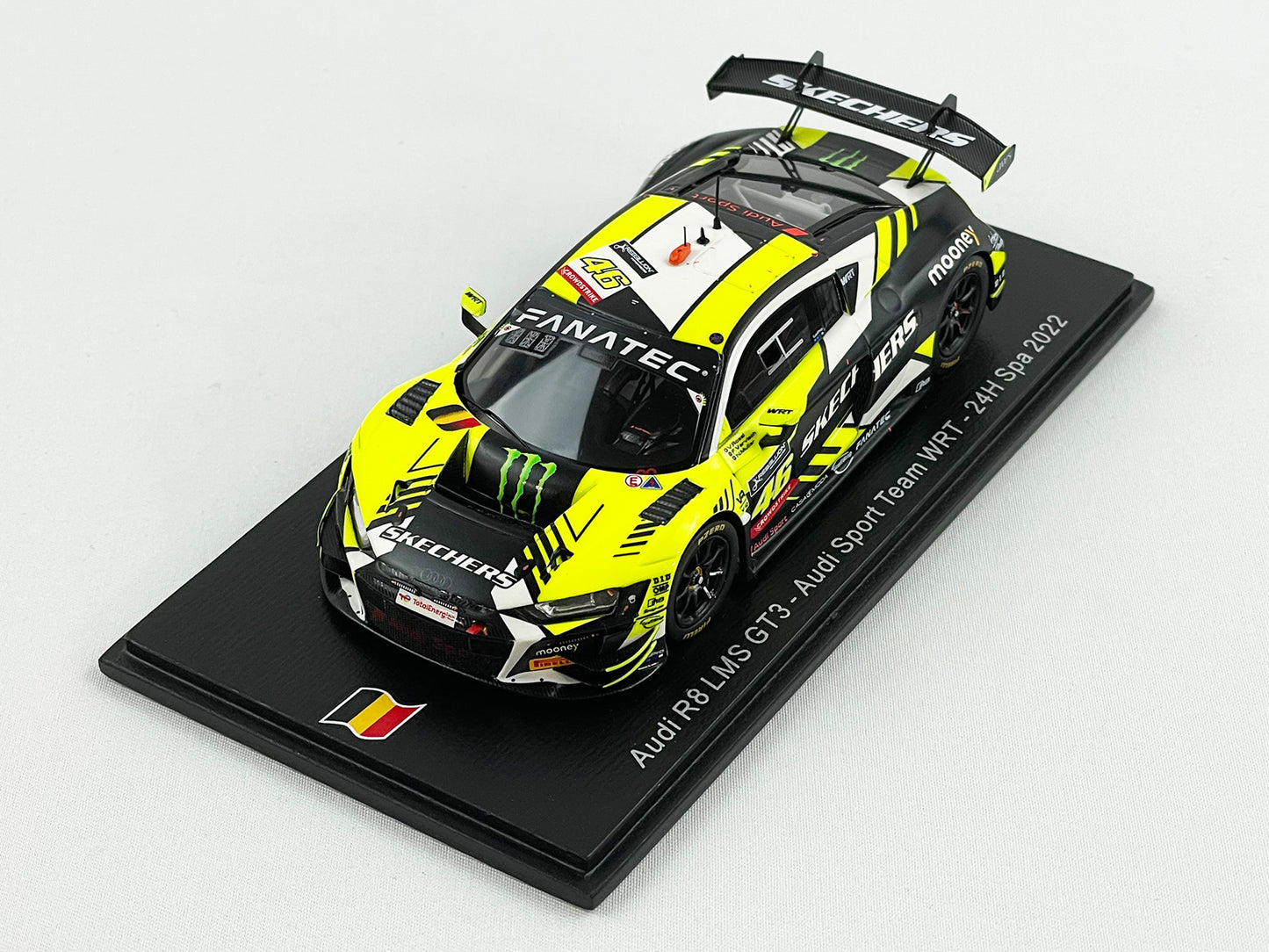 Audi Team WRT R8 LMS GT3 #46 Valentino Rossi 24h Spa 2022 1:43 Spark Limited