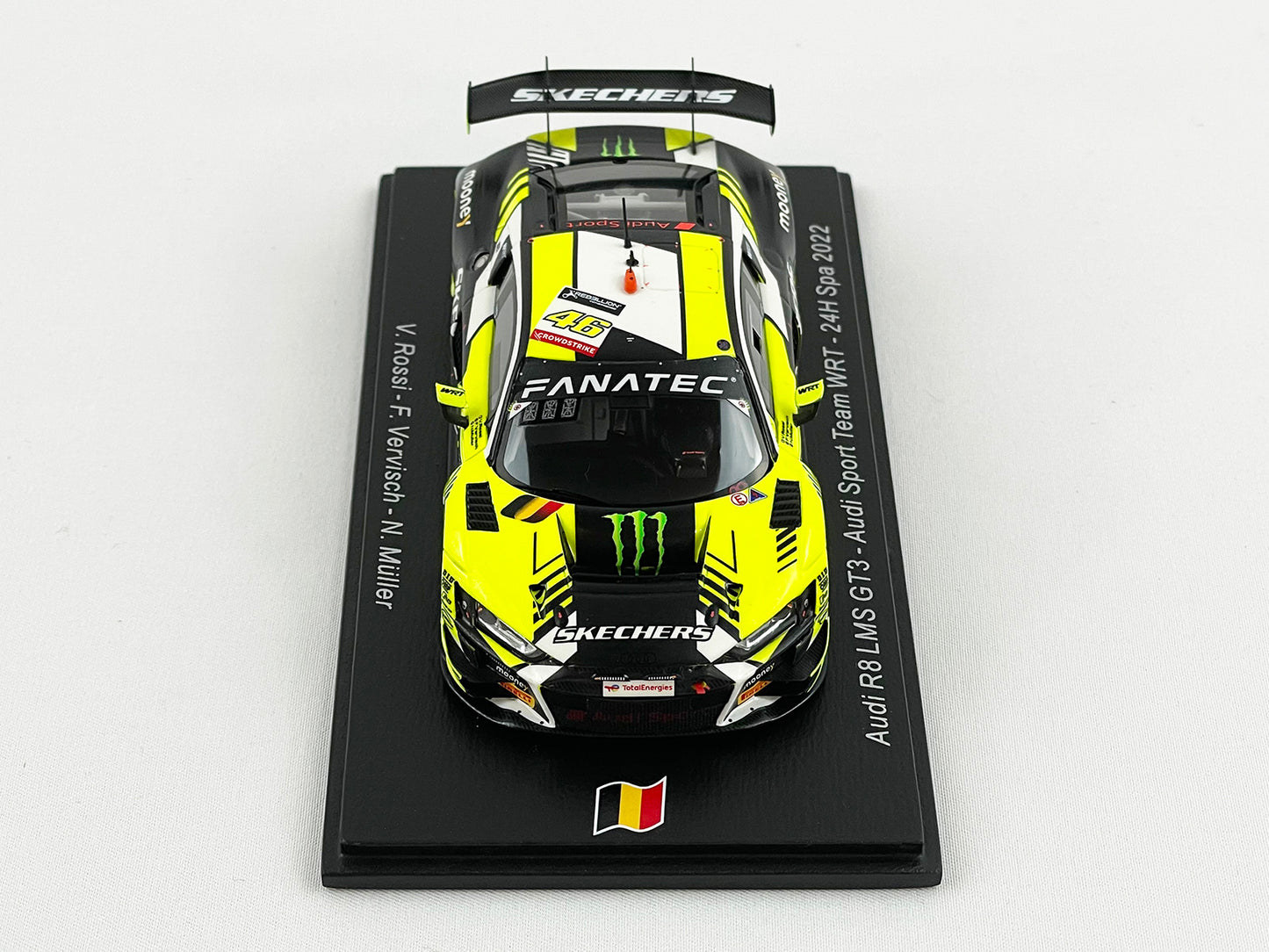 Audi Team WRT R8 LMS GT3 #46 Valentino Rossi 24h Spa 2022 1:43 Spark Limited