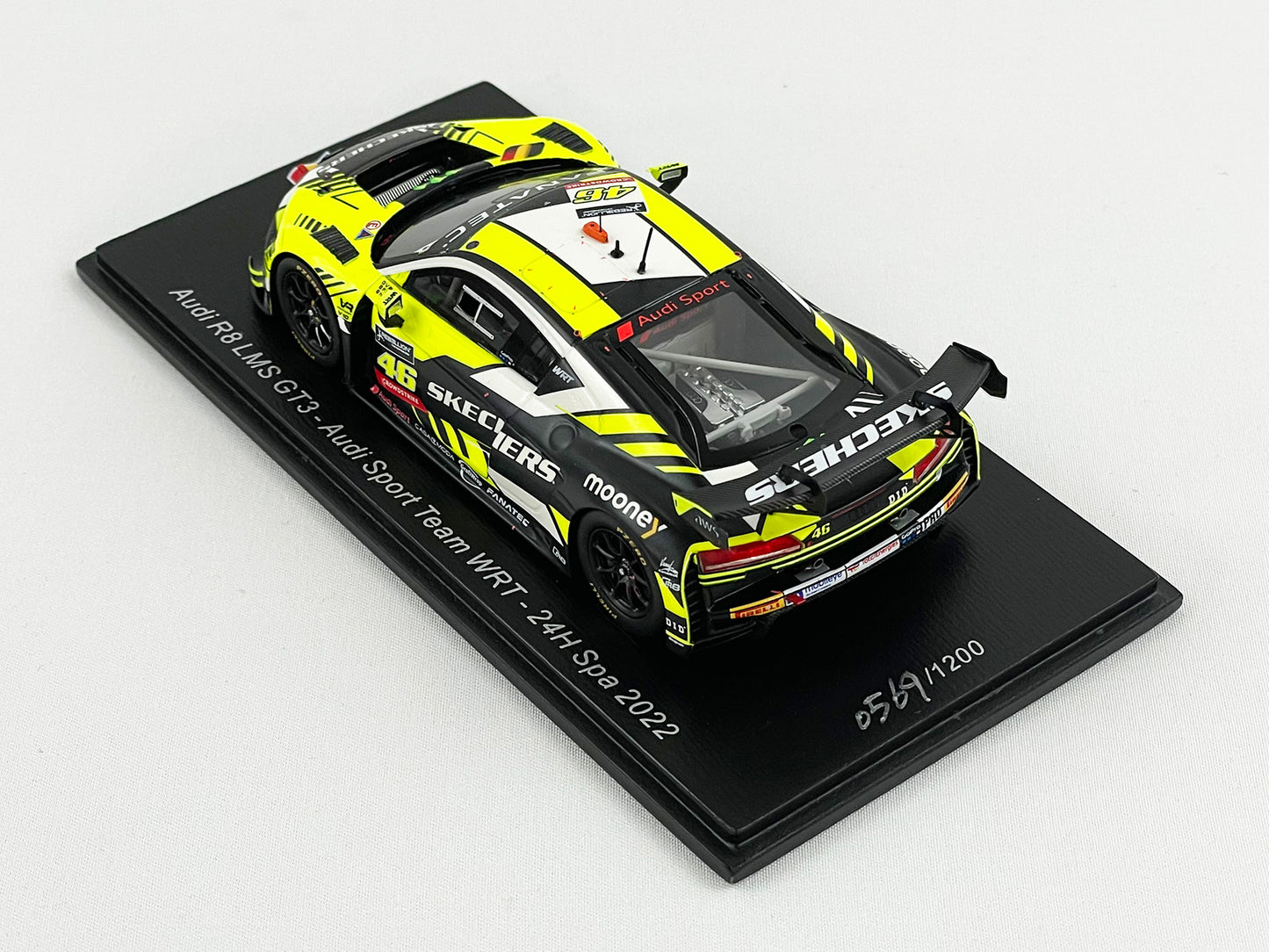 Audi Team WRT R8 LMS GT3 #46 Valentino Rossi 24h Spa 2022 1:43 Spark Limited
