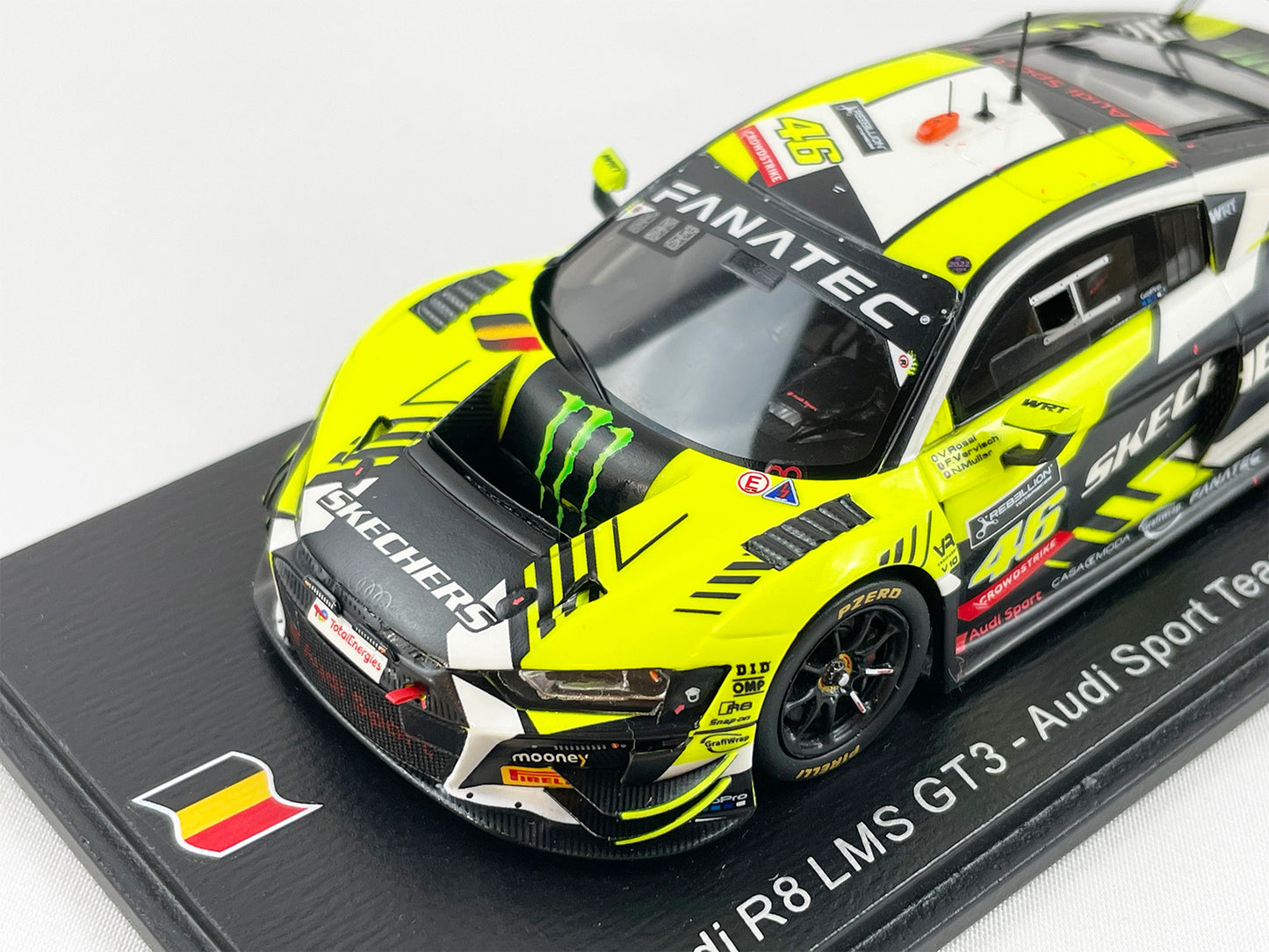 Audi Team WRT R8 LMS GT3 #46 Valentino Rossi 24h Spa 2022 1:43 Spark Limited