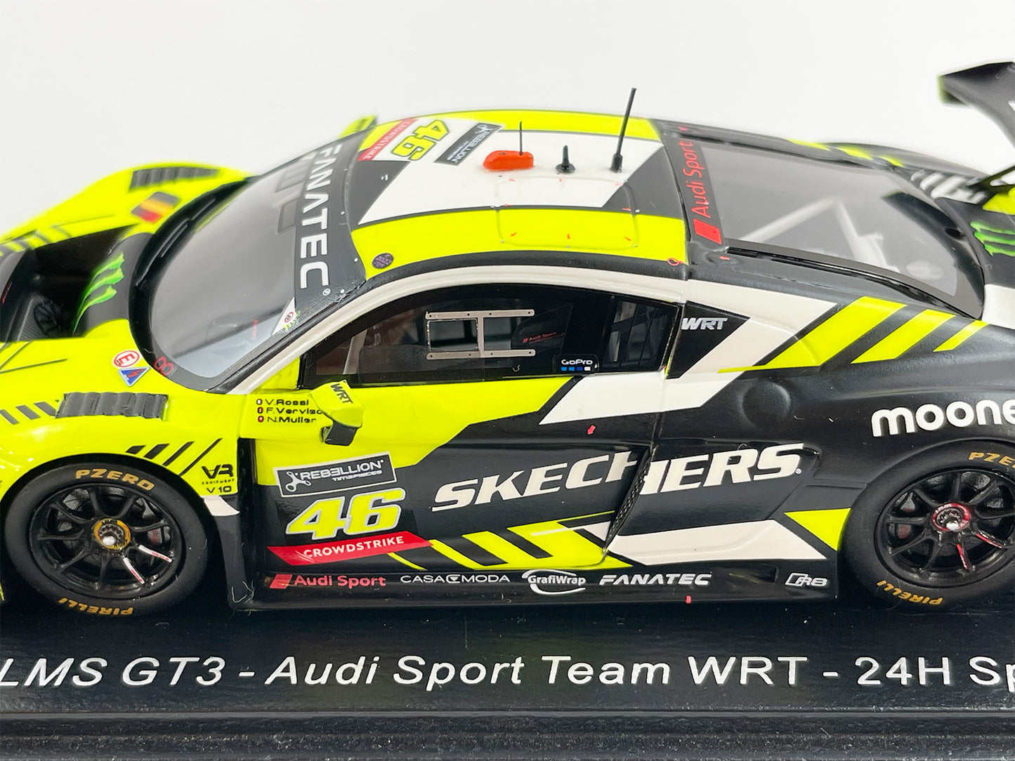 Audi Team WRT R8 LMS GT3 #46 Valentino Rossi 24h Spa 2022 1:43 Spark Limited