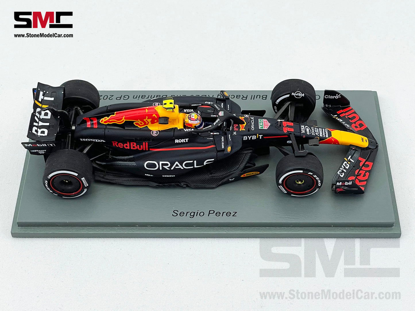 Red Bull F1 RB20 #11 Sergio Perez Bahrain GP 2024 Podium 1:43 Spark S9520