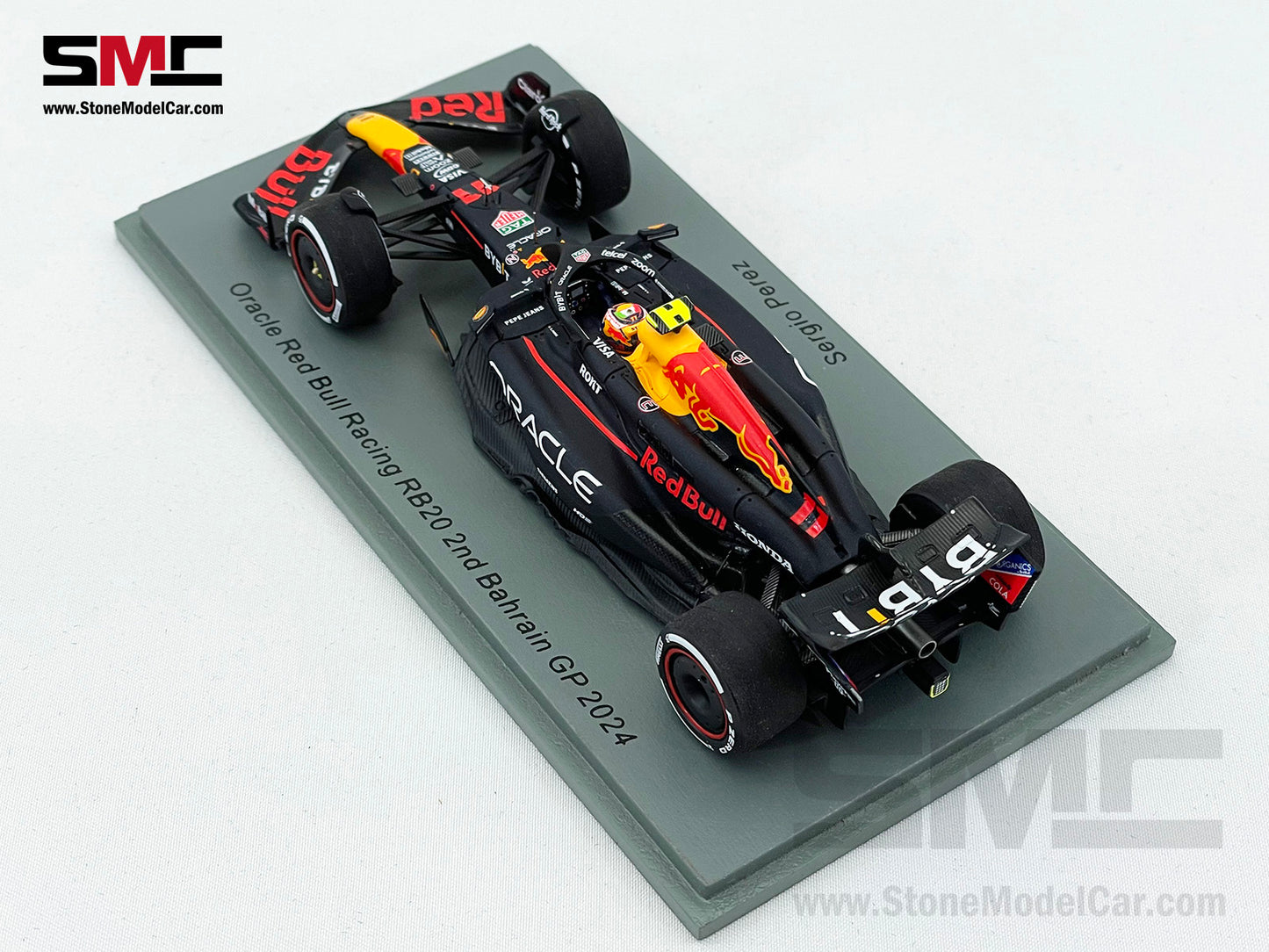 Red Bull F1 RB20 #11 Sergio Perez Bahrain GP 2024 Podium 1:43 Spark S9520