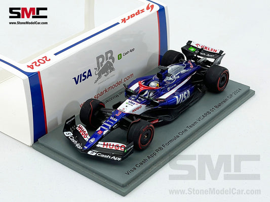 Visa Cash App RB F1 VCARB01 #3 Daniel Ricciardo Bahrain GP 2024 Spark 1:43 S9521
