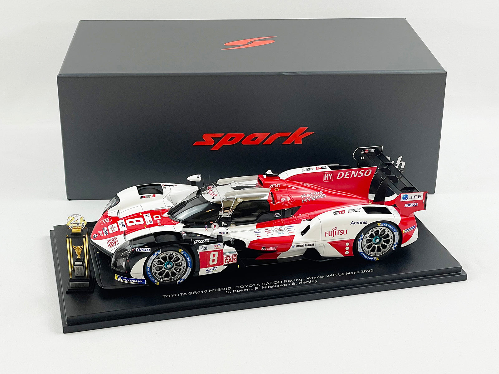 1/43 Spark Toyota GR010 - Hybrid No.8 TOYOTA GAZOO RACING