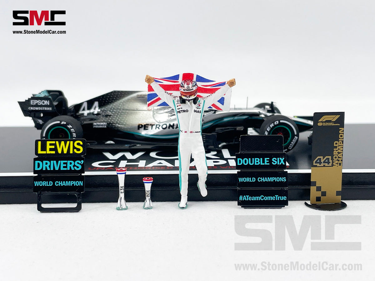 Mercedes F1 W10 #44 Lewis Hamilton US GP 2019 1:43 Spark - Edizione Limitata Con Base - Foto 1