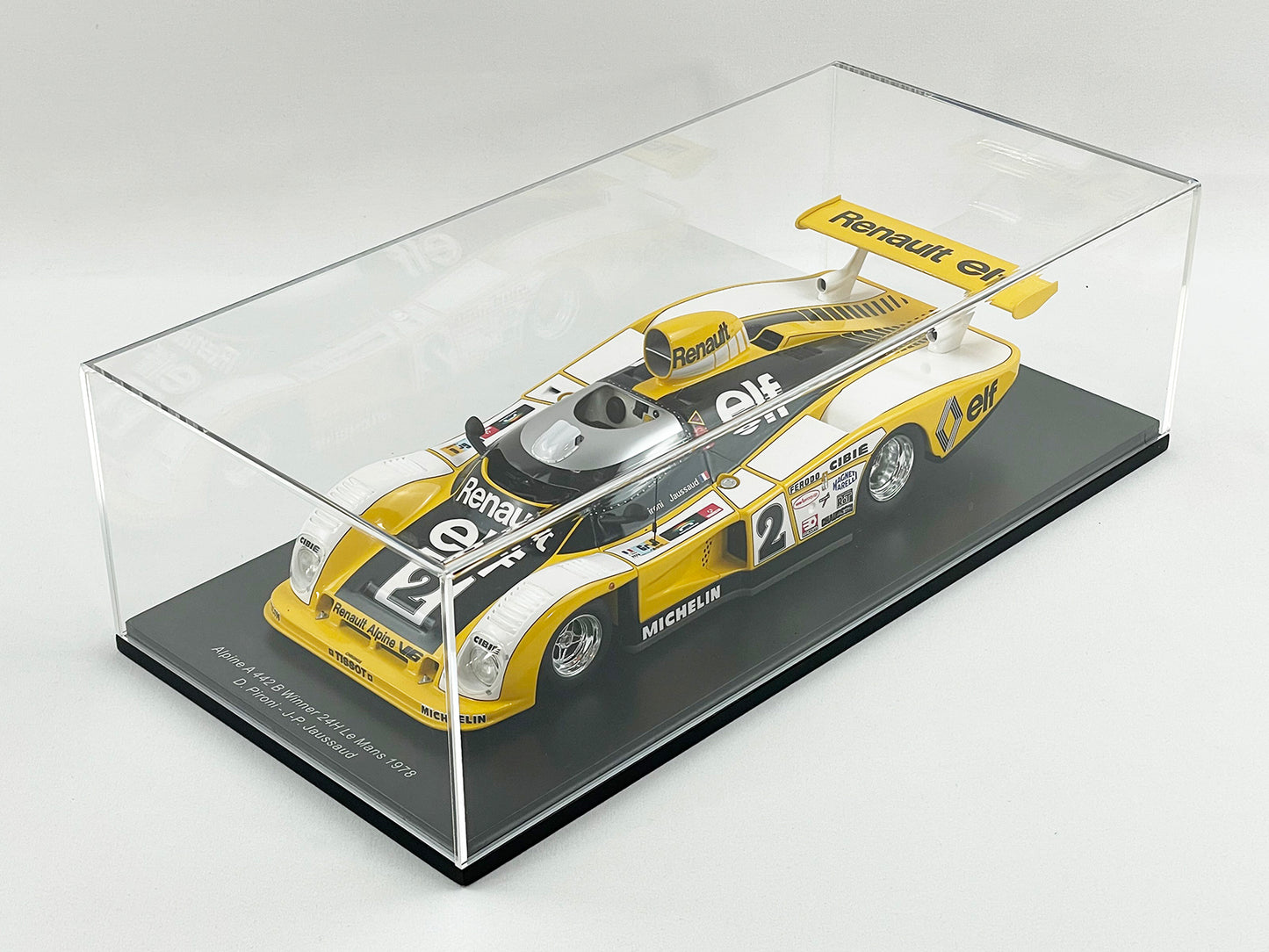 24h Le Mans 1978 Winner Renault Alpine #2 A442 1:18 Spark 18LM78 Pironi Jaussaud