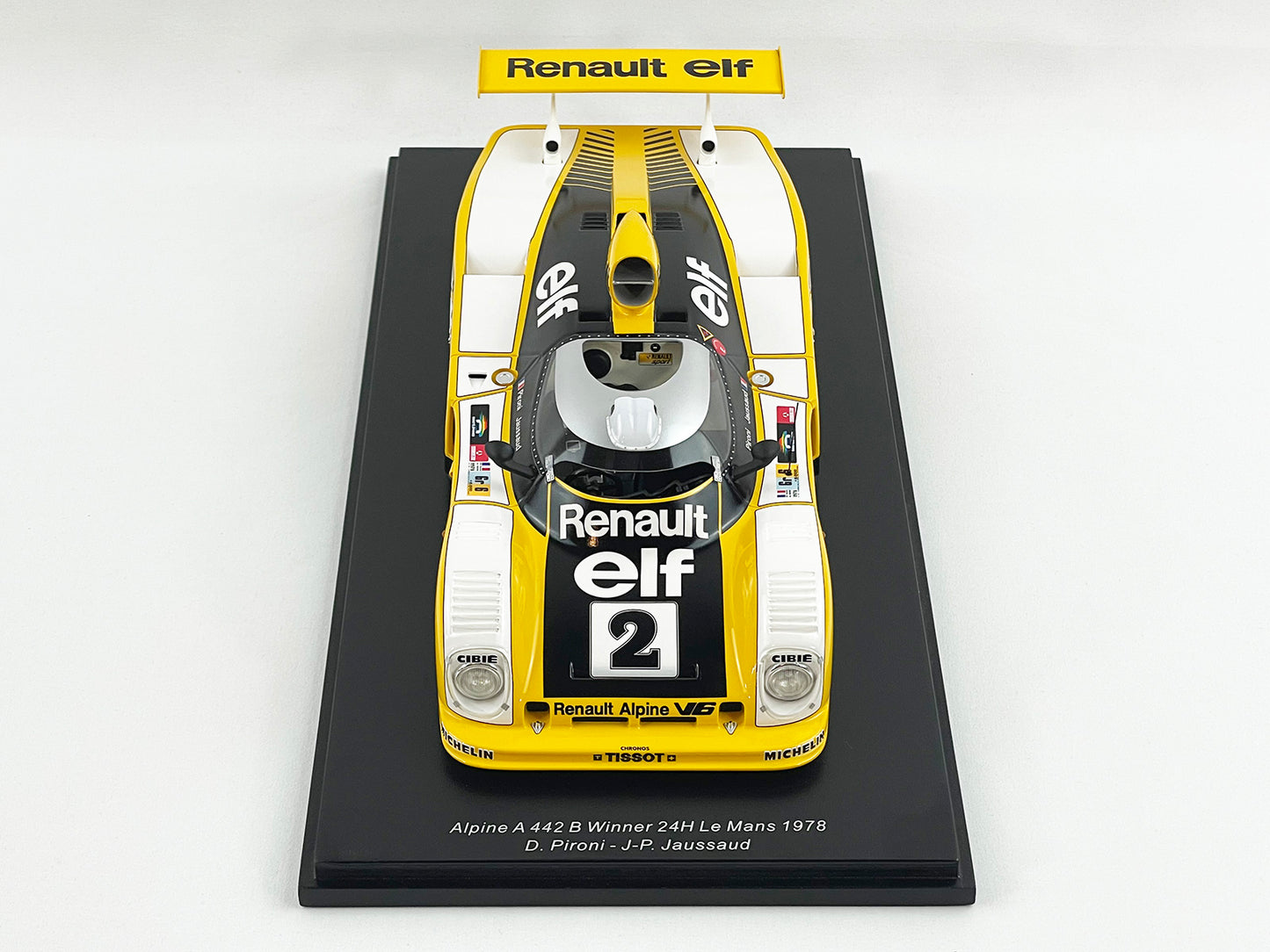 24h Le Mans 1978 Winner Renault Alpine #2 A442 1:18 Spark 18LM78 Pironi Jaussaud