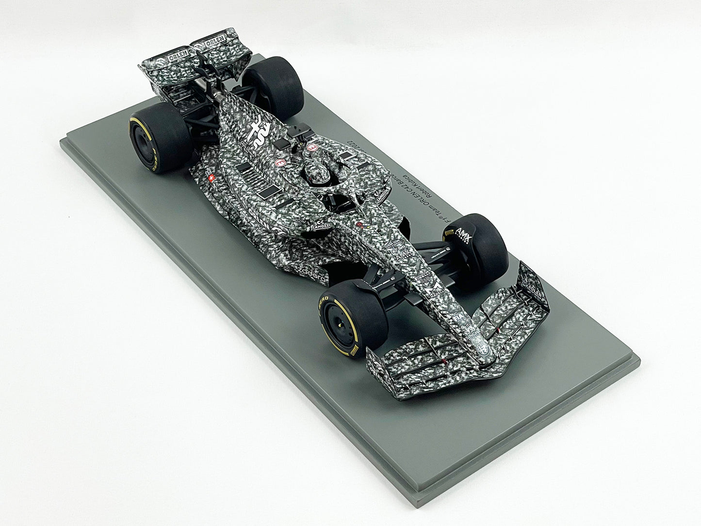 2022 Alfa Romeo Saubar F1 C42 Robert Kubica Barcelona Test Spark 1:18 18S749