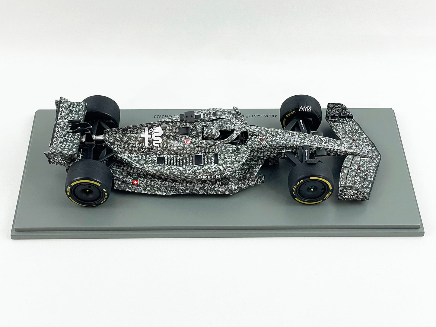 2022 Alfa Romeo Saubar F1 C42 Robert Kubica Barcelona Test Spark 1:18 18S749