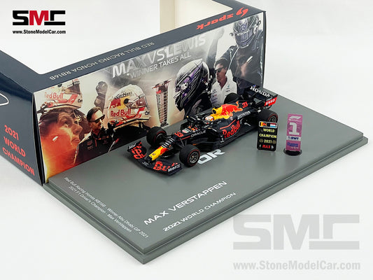 2021 World Champion Red Bull F1 RB16B #33 Max Verstappen Abu Dhabi GP 1:43 Spark S7861