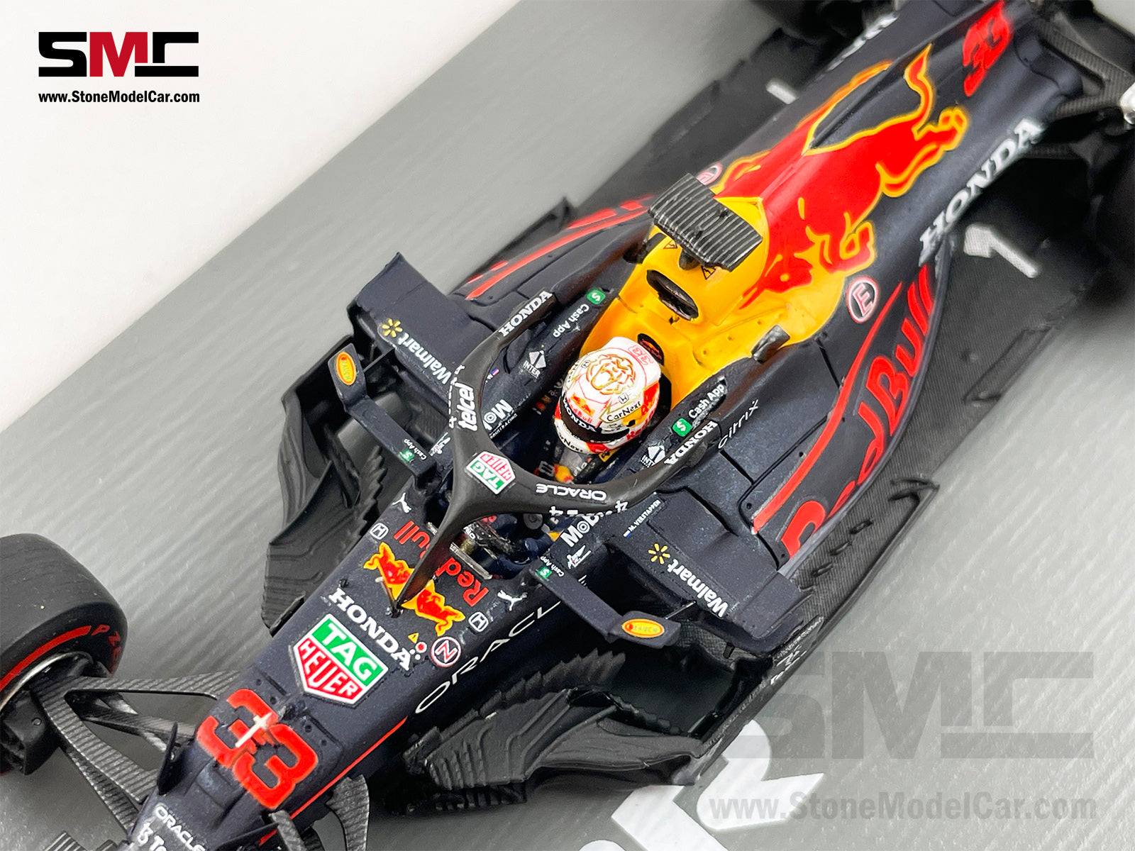 2021 World Champion Red Bull F1 RB16B #33 Max Verstappen Abu Dhabi