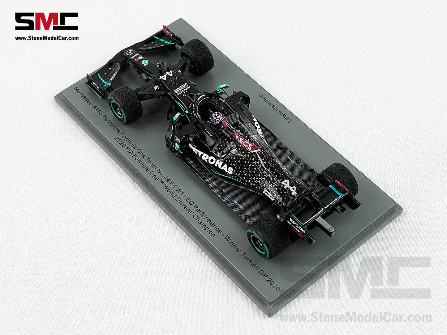 2020 World Champion Mercedes F1 W11 #44 Lewis Hamilton Turkey GP 1:43 Spark S6488