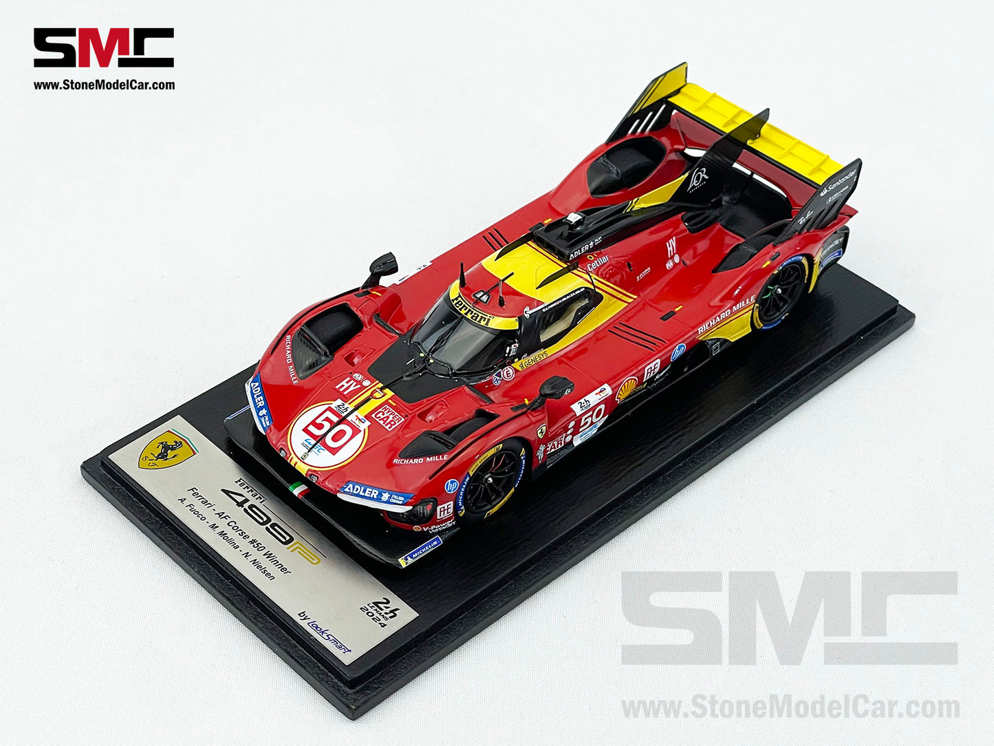Ferrari 499P #50 AF CORSE Winner 24H Le Mans 2024 Looksmart 1:43 LSLM182