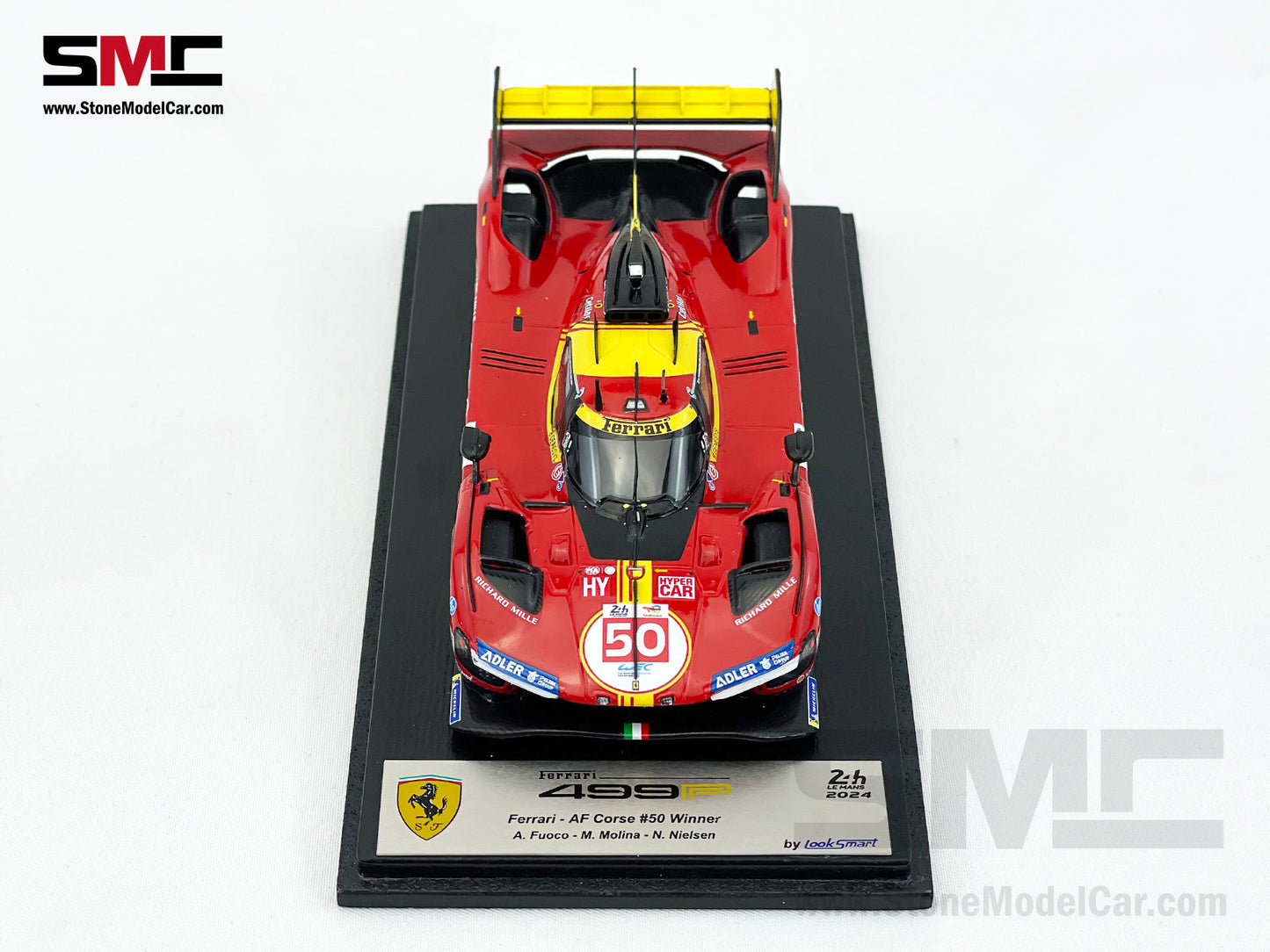 Ferrari 499P #50 AF CORSE Winner 24H Le Mans 2024 Looksmart 1:43 LSLM182