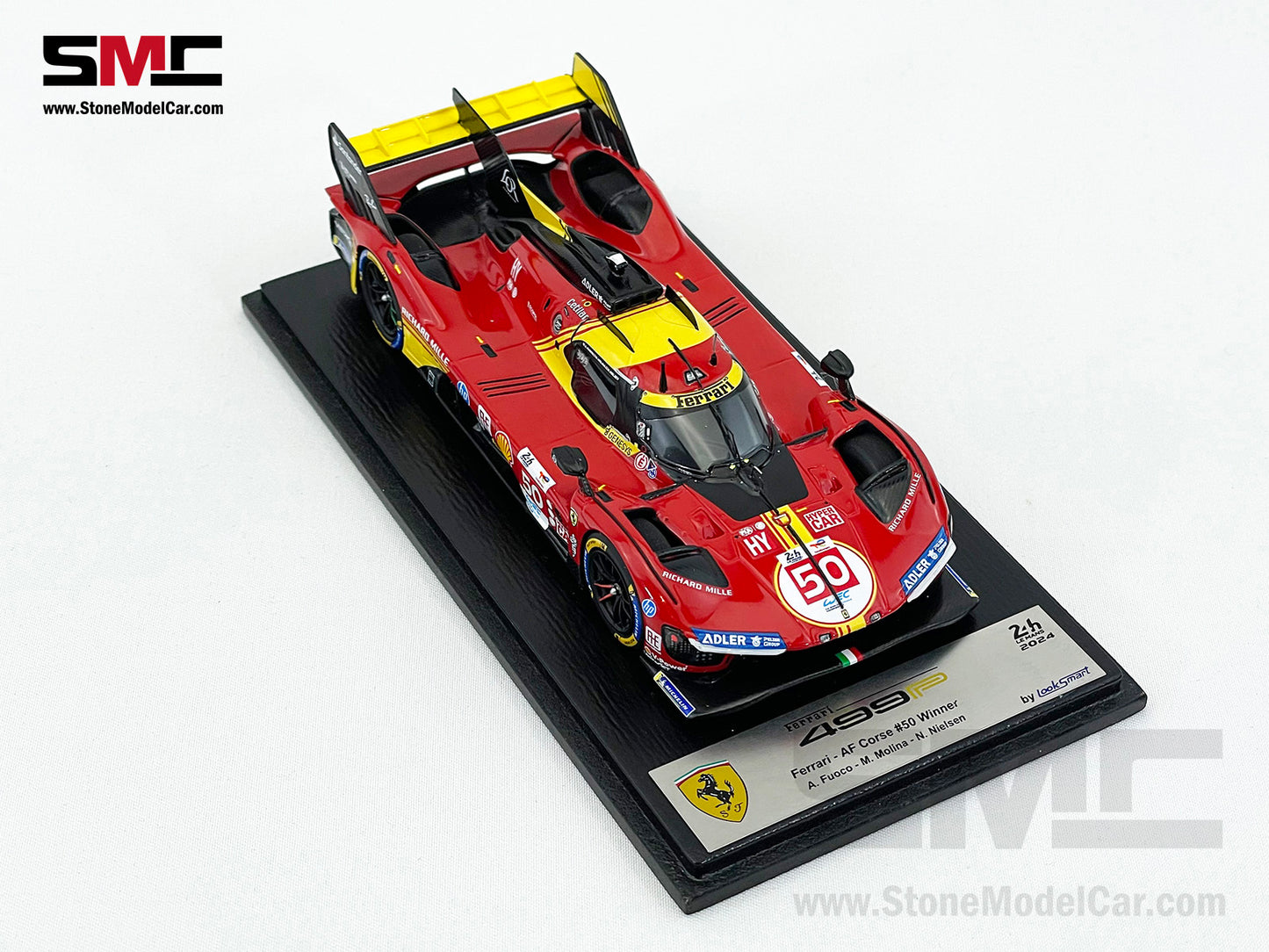 Ferrari 499P #50 AF CORSE Winner 24H Le Mans 2024 Looksmart 1:43 LSLM182