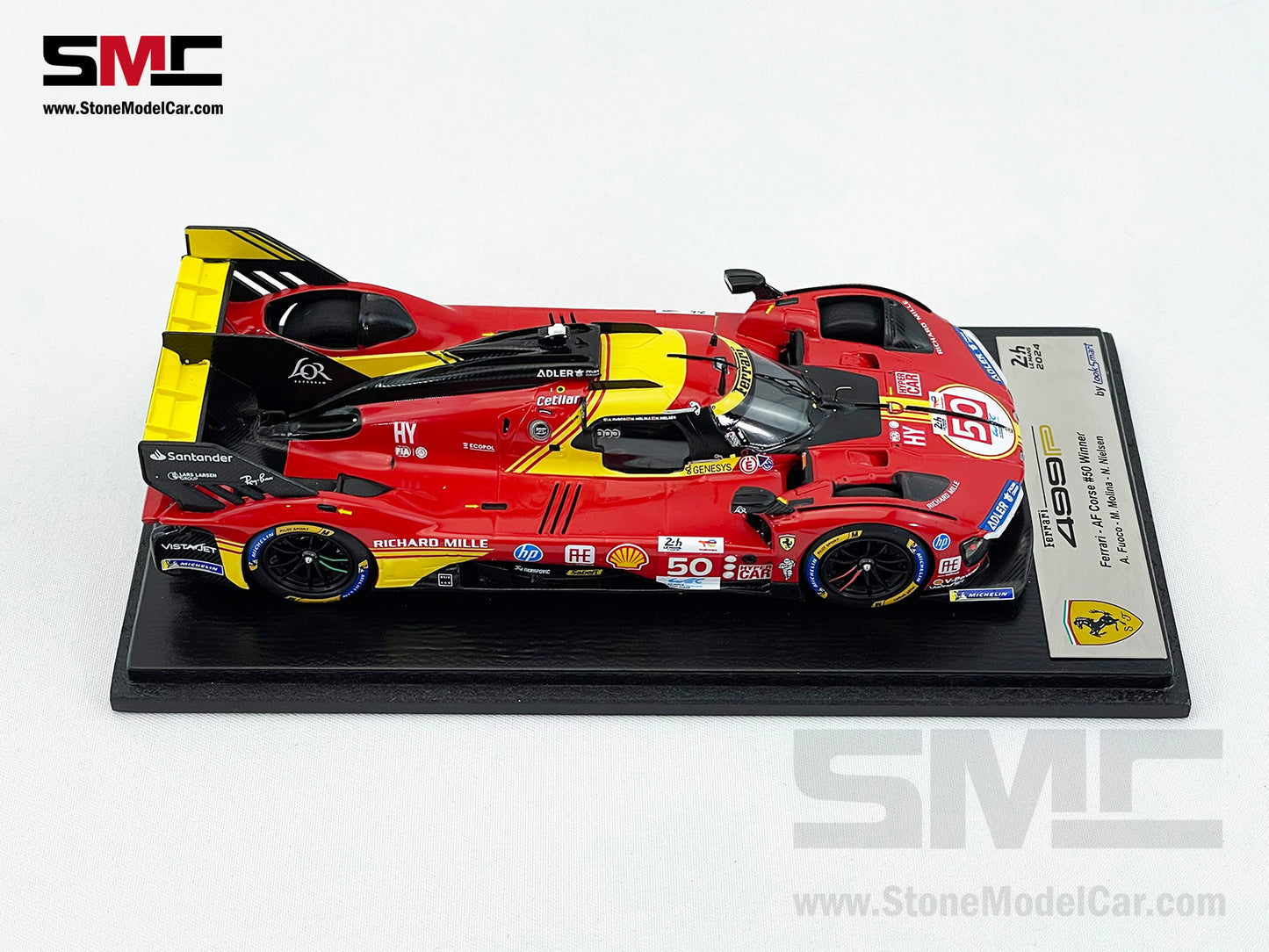 Ferrari 499P #50 AF CORSE Winner 24H Le Mans 2024 Looksmart 1:43 LSLM182