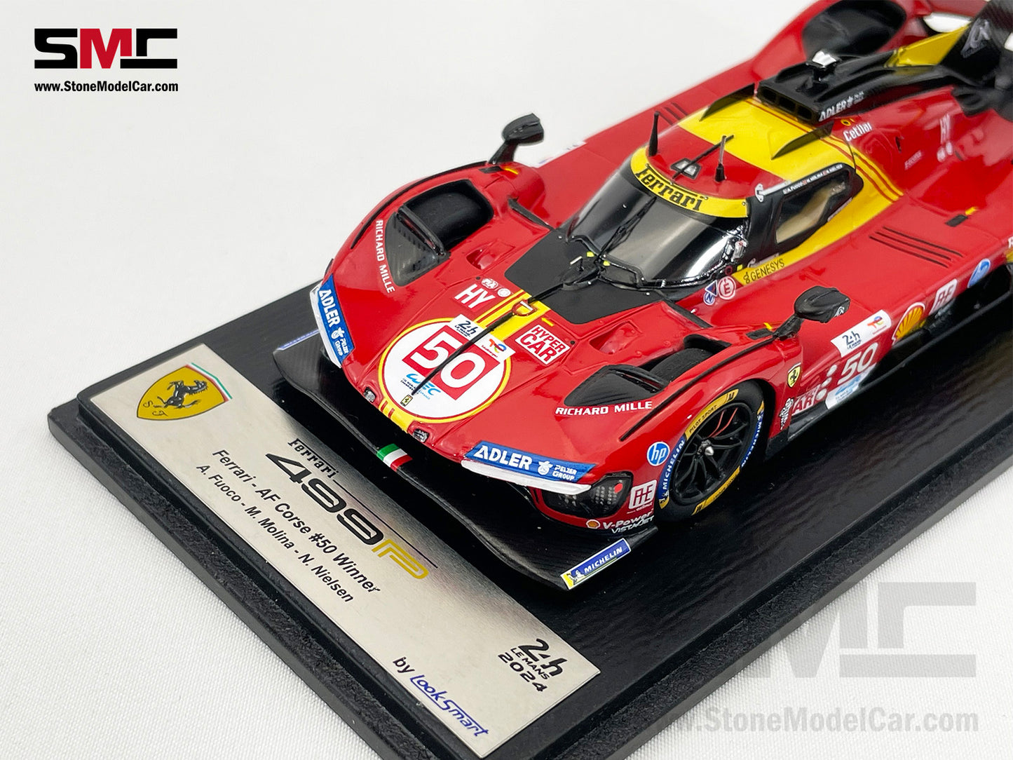 Ferrari 499P #50 AF CORSE Winner 24H Le Mans 2024 Looksmart 1:43 LSLM182