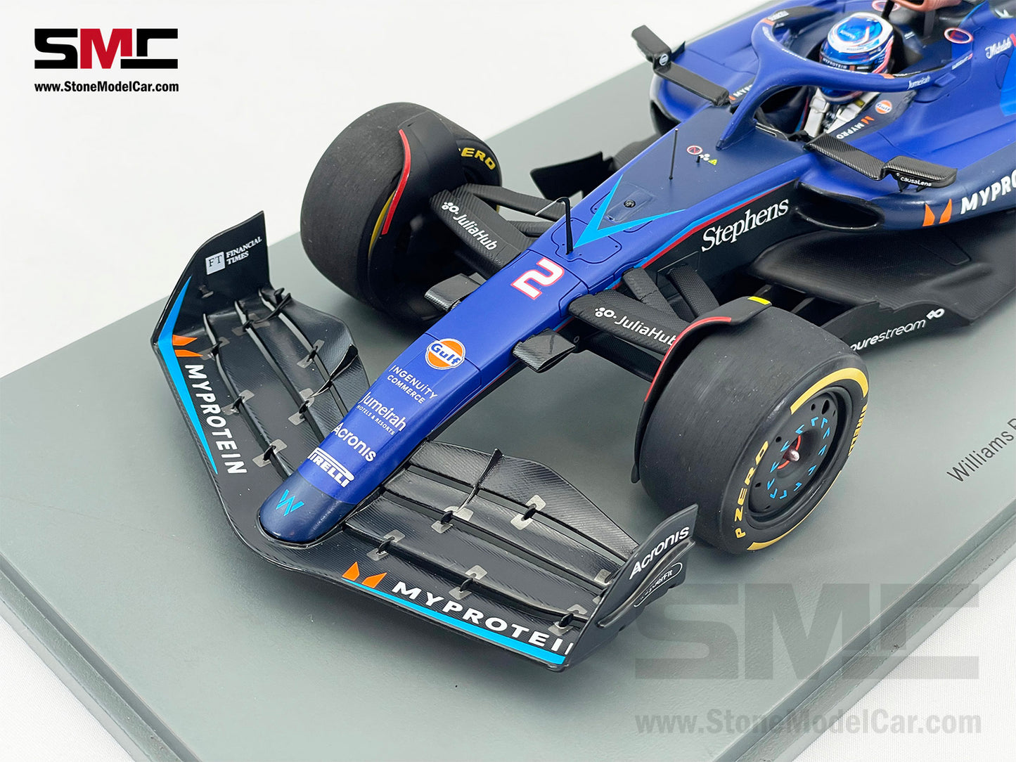 Williams F1 FW45 #2 Logan Sargeant 10th US Austin GP 2023 1:18 Spark 18S965
