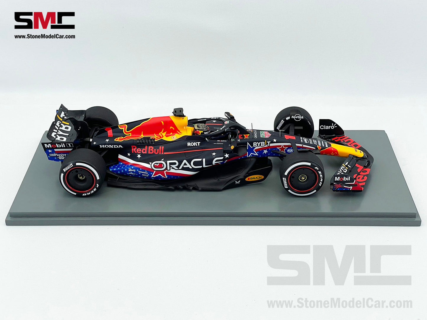 Red Bull F1 RB19 #1 Max Verstappen Winner US Austin GP 2023 World Champion Spark 1:18 18S955