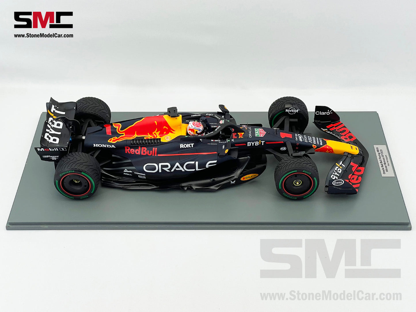 Red Bull F1 RB19 #1 Max Verstappen Winner Monaco GP 2023 World Champion Spark 1:12 12S039