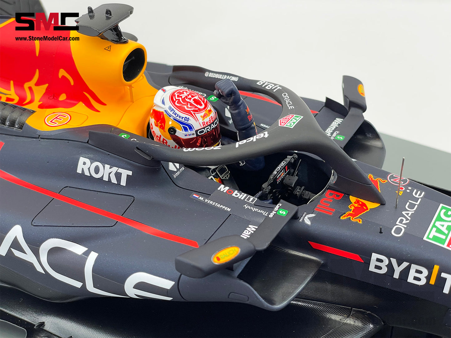 Red Bull F1 RB19 #1 Max Verstappen Winner Monaco GP 2023 World Champion Spark 1:12 12S039