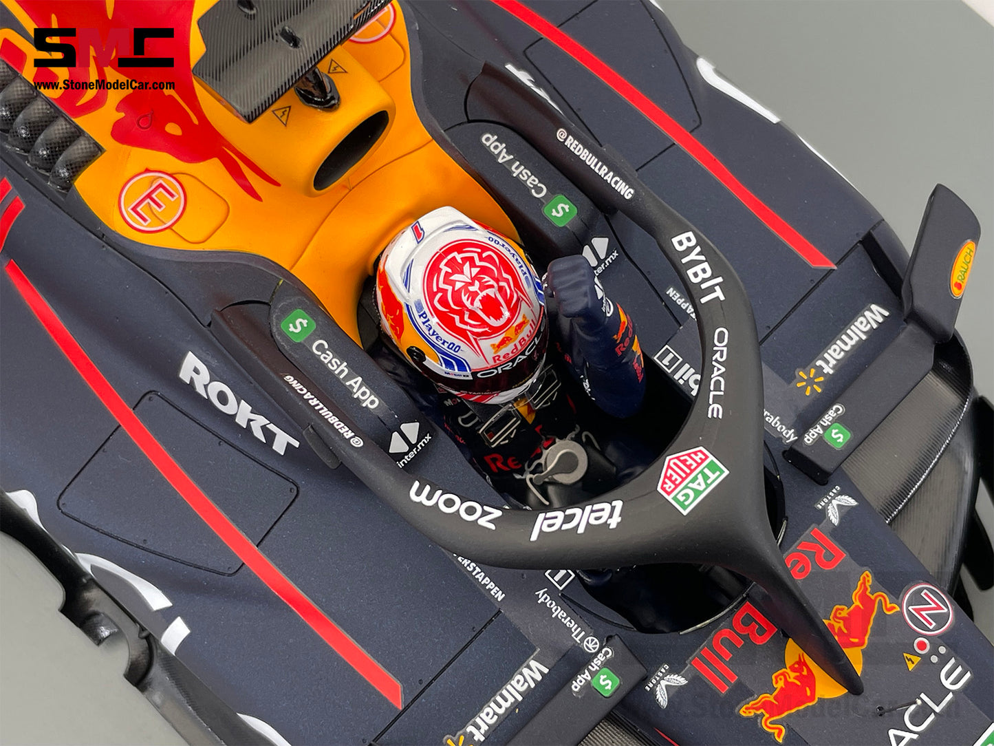 Red Bull F1 RB19 #1 Max Verstappen Winner Monaco GP 2023 World Champion Spark 1:12 12S039