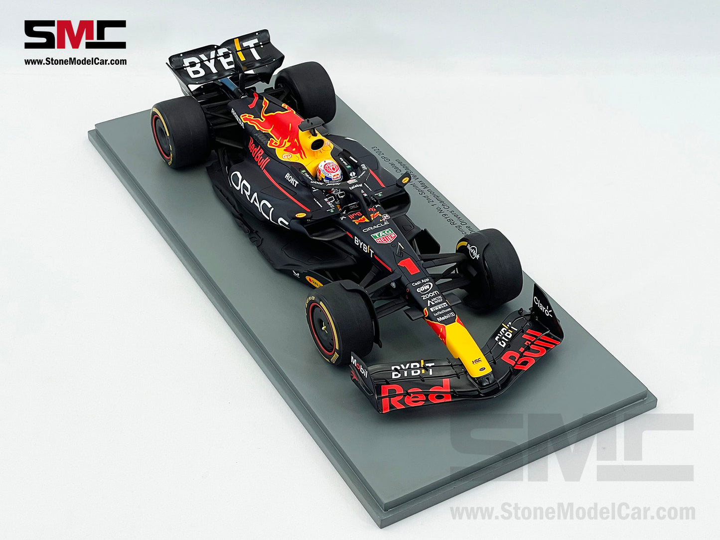 Red Bull F1 RB19 #1 Max Verstappen Winner Qatar GP 2023 World Champion Spark 1:18 18S909