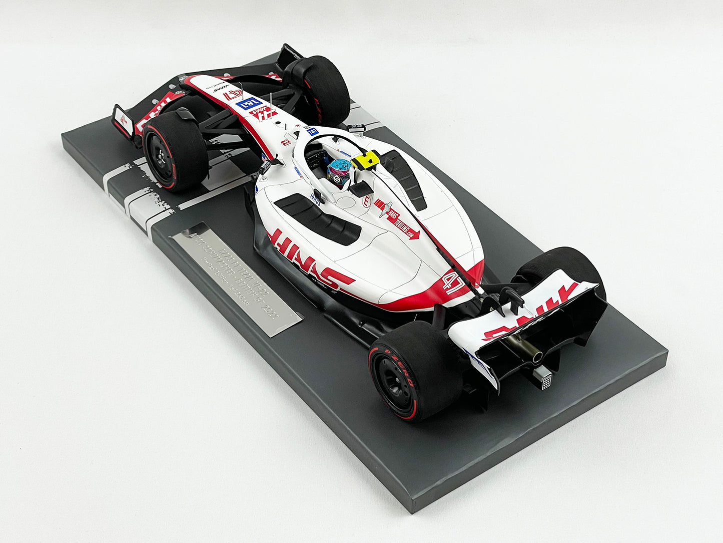 Haas F1 Team VF-22 Mick Schumacher British GP 8th 2022 1st Point 1:18 MINICHAMPS