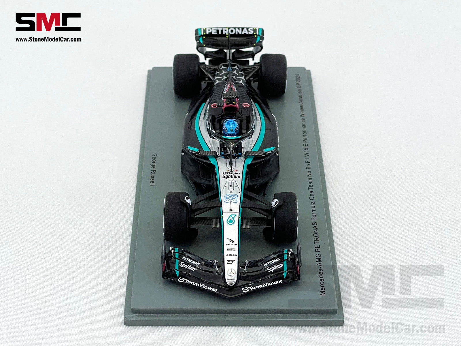 Bburago 1 : 43 Mercedes AMG 2024 W15 E Performance Simulação Estática Bburago 1 : 43 Mercedes AMG 2024 W15 E Performance Simulação Estática