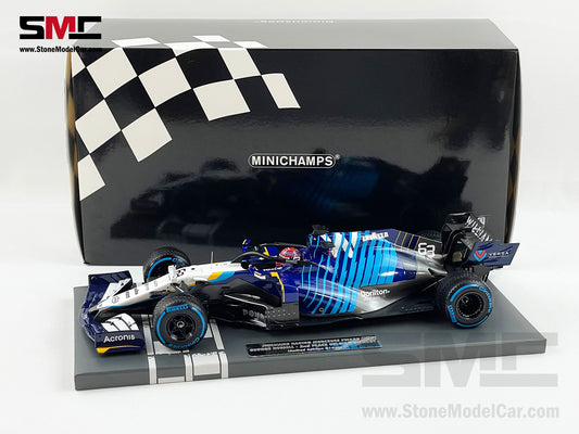 Williams F1 FW43B #63 George Russell Belgian GP 2021 1st Podium 1:18 MINICHAMPS
