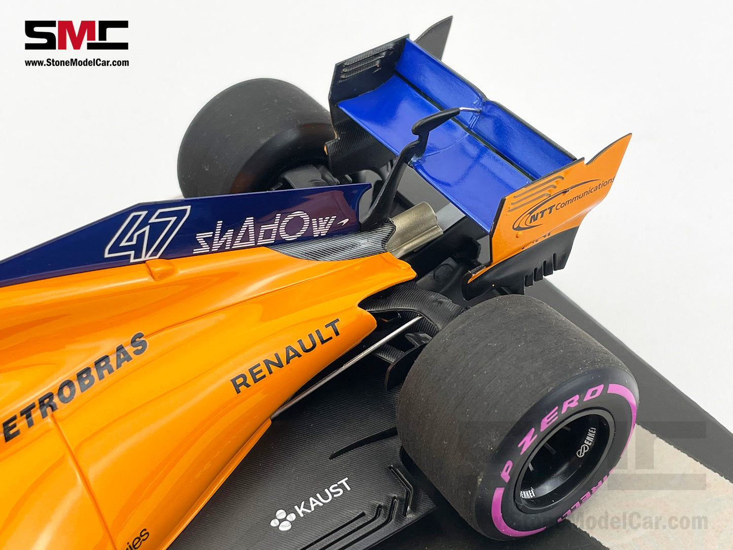 [Pre-Owned] McLaren F1 MCL33 #47 Lando Norris Abu Dhabi GP 2018 1st Test 1:18 MINICHAMPS