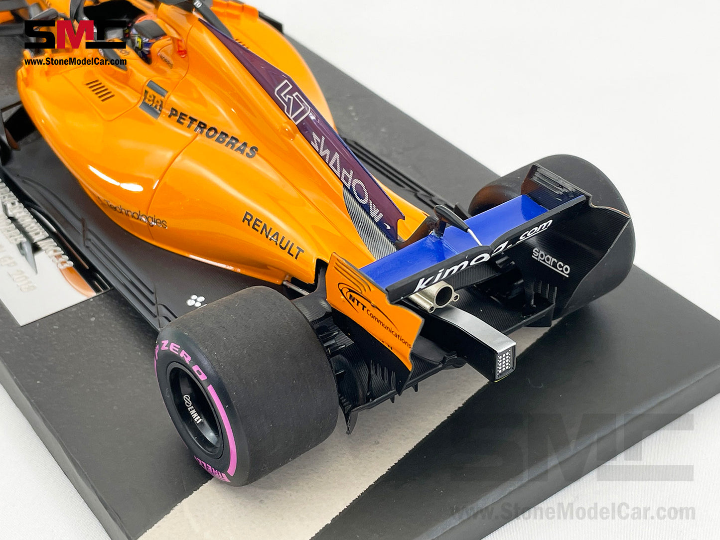 [Pre-Owned] McLaren F1 MCL33 #47 Lando Norris Abu Dhabi GP 2018 1st Test 1:18 MINICHAMPS