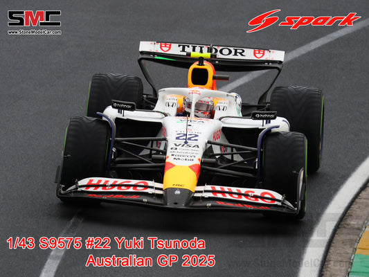 [Pre-Order] Visa Cash App RB F1 VCARB 02 #22 Yuki Tsunoda Australian GP 2025 Spark 1:43 S9575