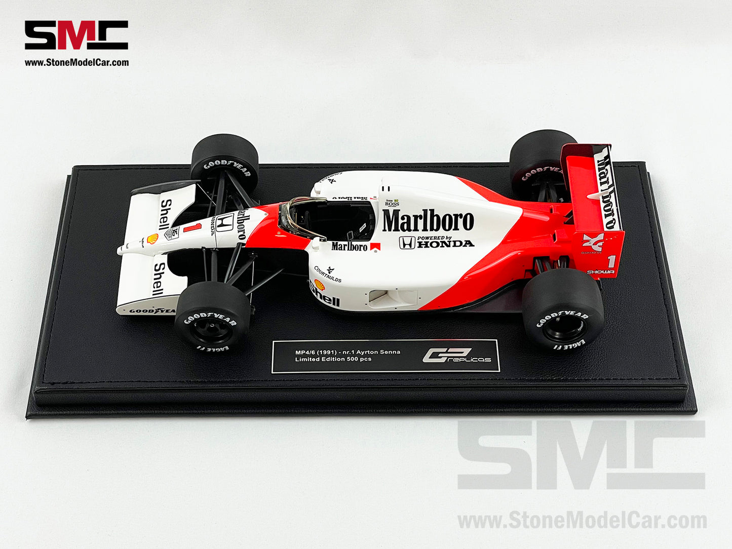 Mclaren F1 MP4/6 #1 Ayrton Senna 1991 World Champion 1:18 GP REPLICAS with Decal