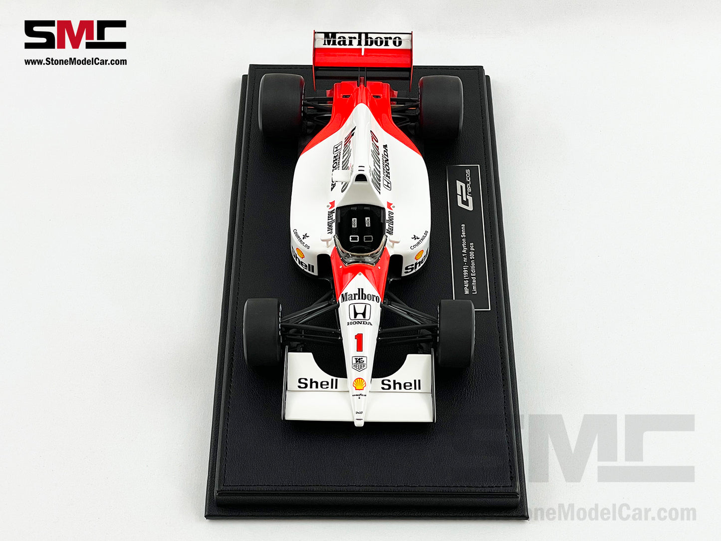 Mclaren F1 MP4/6 #1 Ayrton Senna 1991 World Champion 1:18 GP REPLICAS with Decal