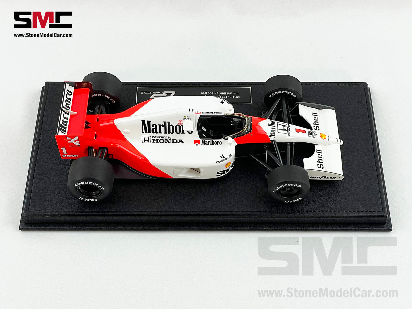 Mclaren F1 MP4/6 #1 Ayrton Senna 1991 World Champion 1:18 GP REPLICAS with Decal