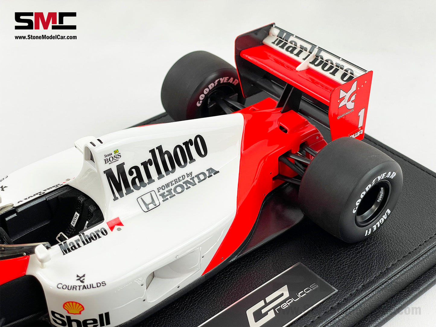 Mclaren F1 MP4/6 #1 Ayrton Senna 1991 World Champion 1:18 GP REPLICAS with Decal