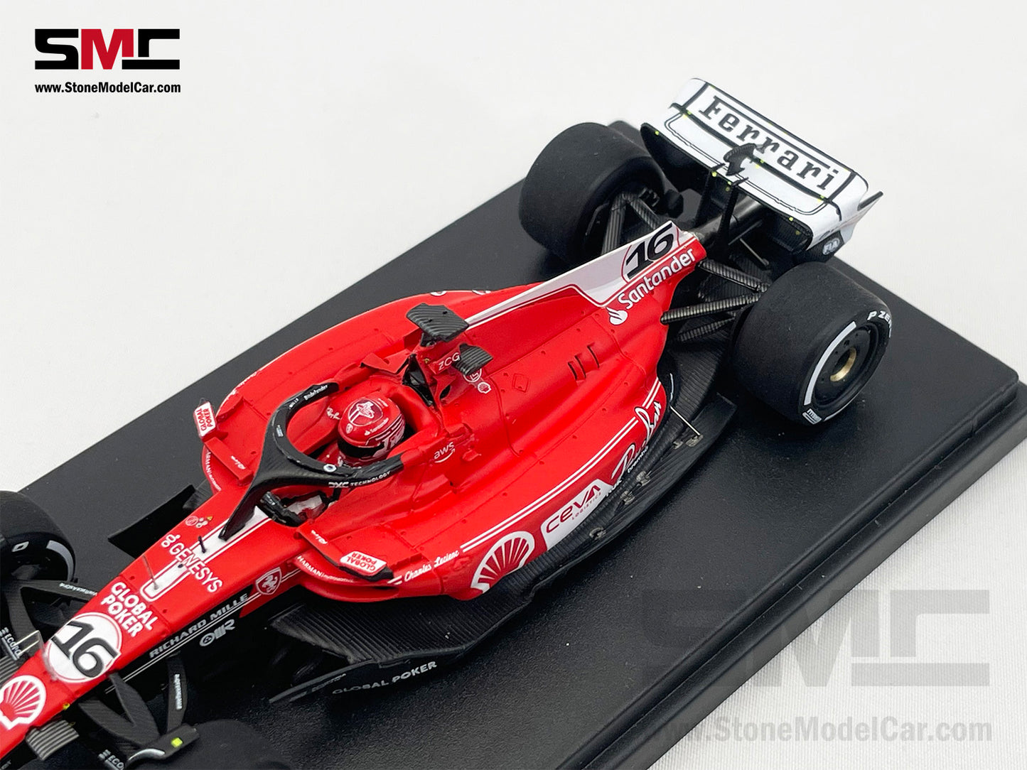 Ferrari F1 SF-23 #16 Charles Leclerc Las Vegas GP Pole 2023 Looksmart 1:43 LSF1049