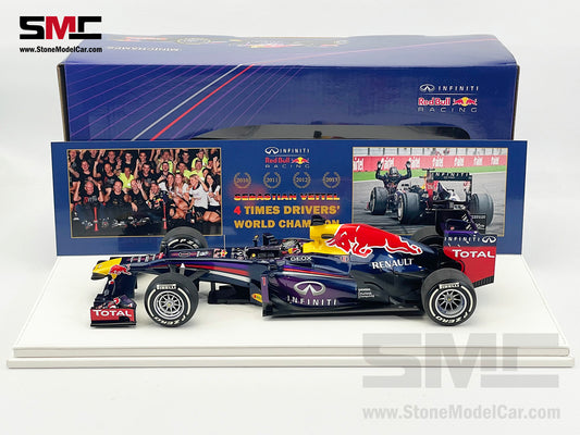 Red Bull F1 RB9 #1 Sebastian Vettel Indian GP 2013 4x Times World Champion 1:18 MINICHAMPS