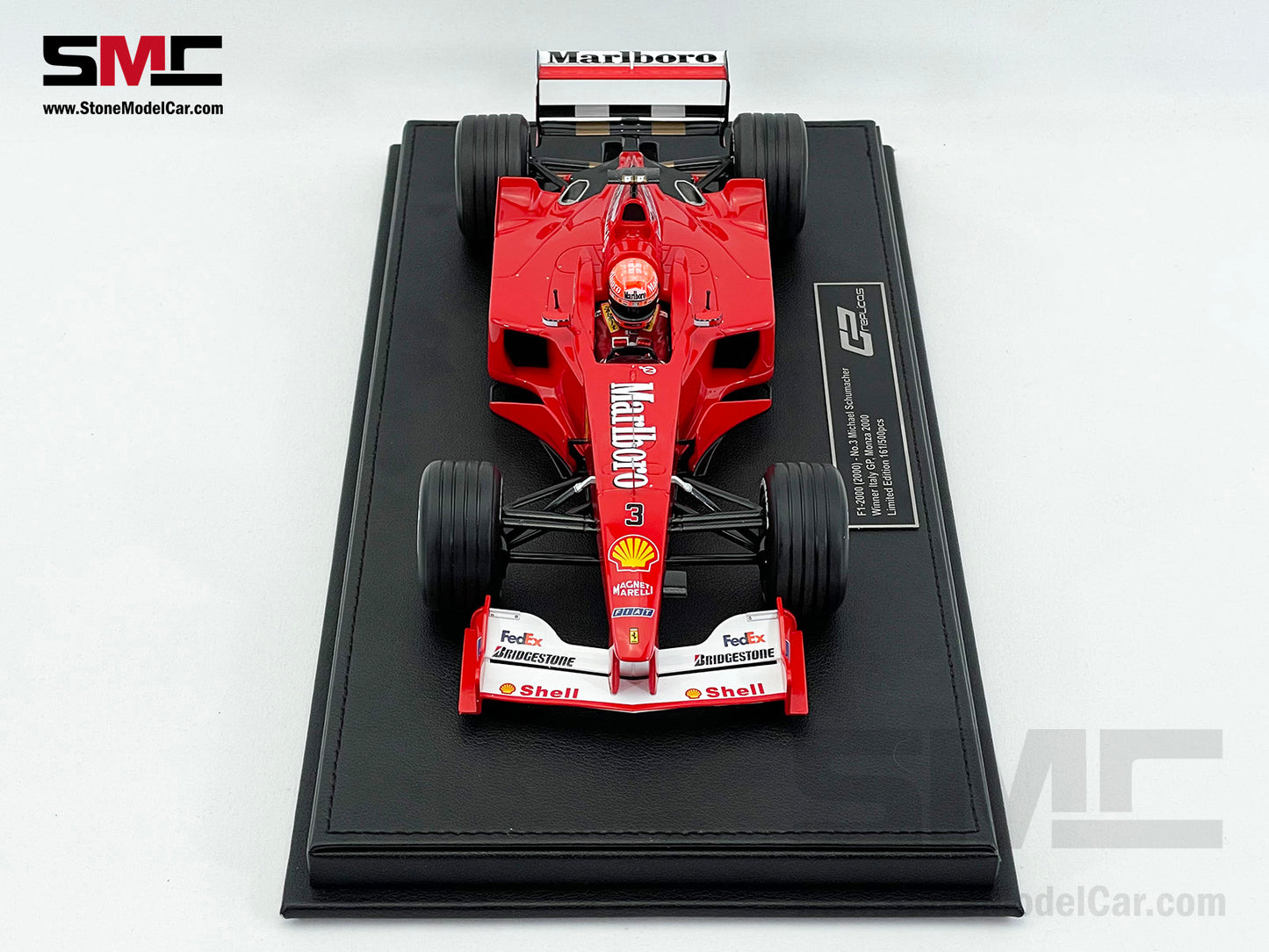 Ferrari F1 F1-2000 #3 Michael Schumacher Italy GP 2000 World Champion 1:18 GP REPLICAS with Driver & Decal