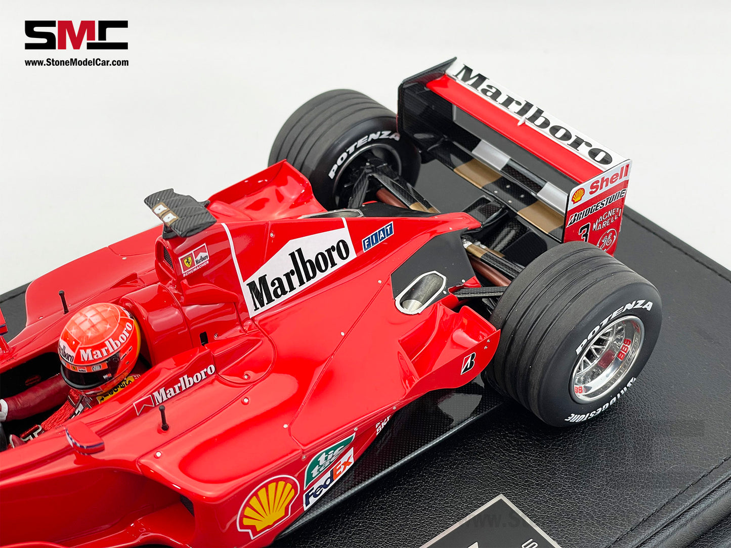 Ferrari F1 F1-2000 #3 Michael Schumacher Italy GP 2000 World Champion 1:18 GP REPLICAS with Driver & Decal
