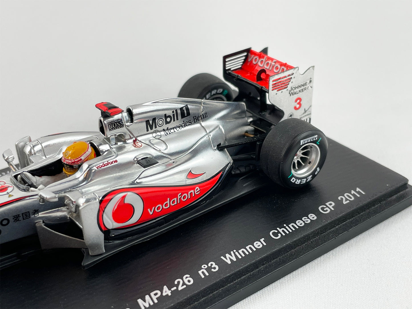McLaren F1 MP4-26 #3 Lewis Hamilton Chinese GP Winner 2011 Spark 1:43 S3022