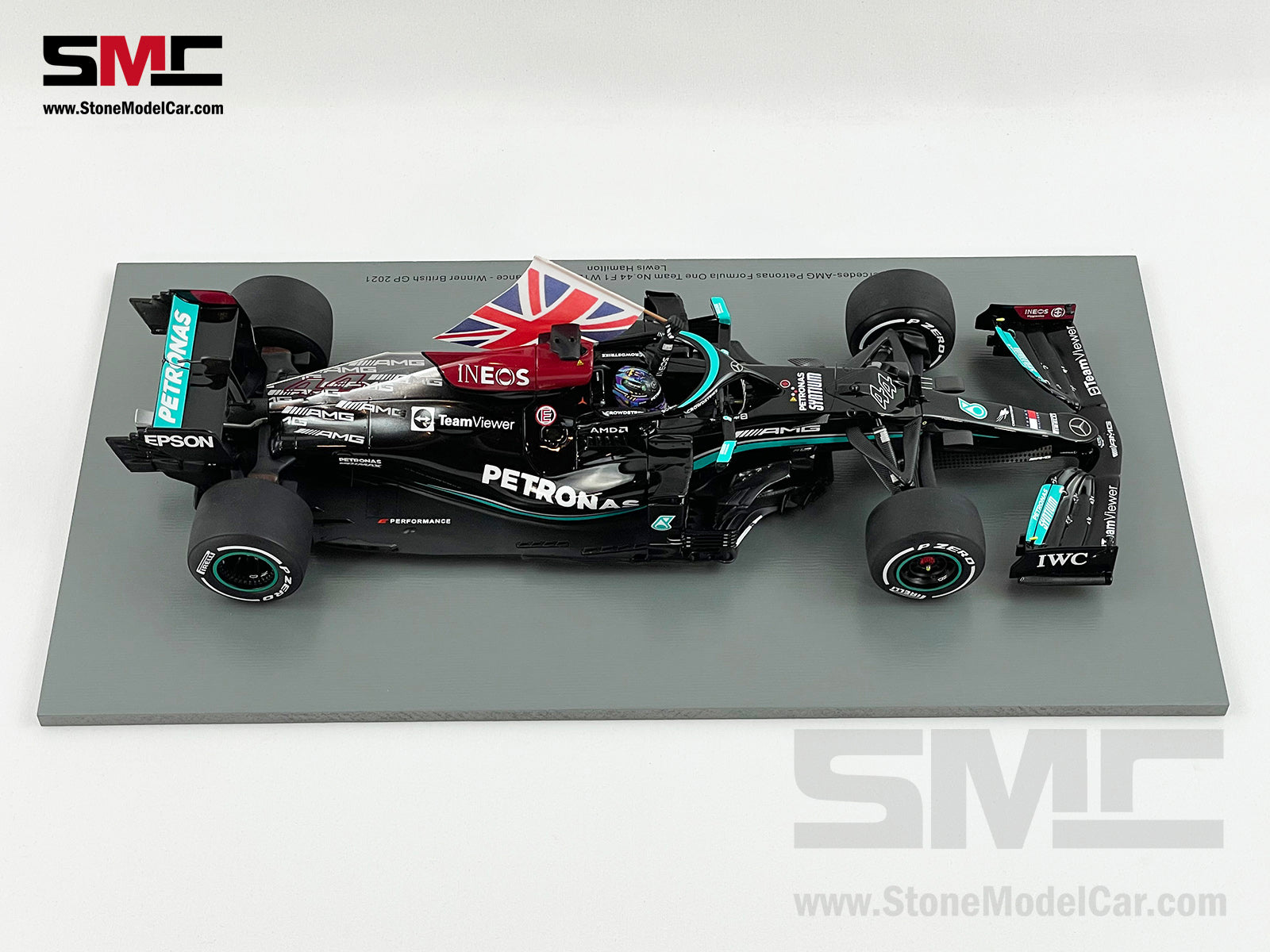Spark 1:5 Lewis Hamilton #44 Mercedes-AMG Petronas formule 1 2021 casque 5HF062 modèle voiture Spark 1:5 Lewis Hamilton #44 Mercedes-AMG Petronas formule 1 2021 casque 5HF062 modèle voiture