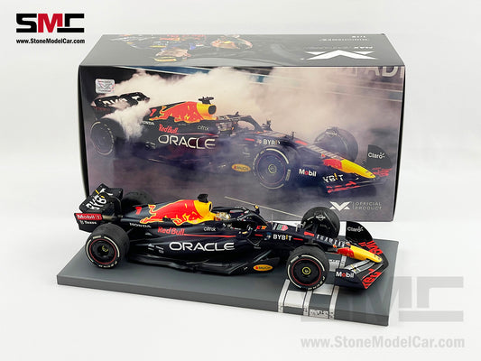 2022 F1 World Champion #1 Max Verstappen Red Bull RB18 Abu Dhabi GP 1:18 MINICHAMPS