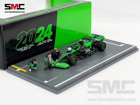 Stake F1 KICK Sauber C44 #24 Zhou Guanyu Chinese GP Home Race 2024 Spark 1:43 Special Edition
