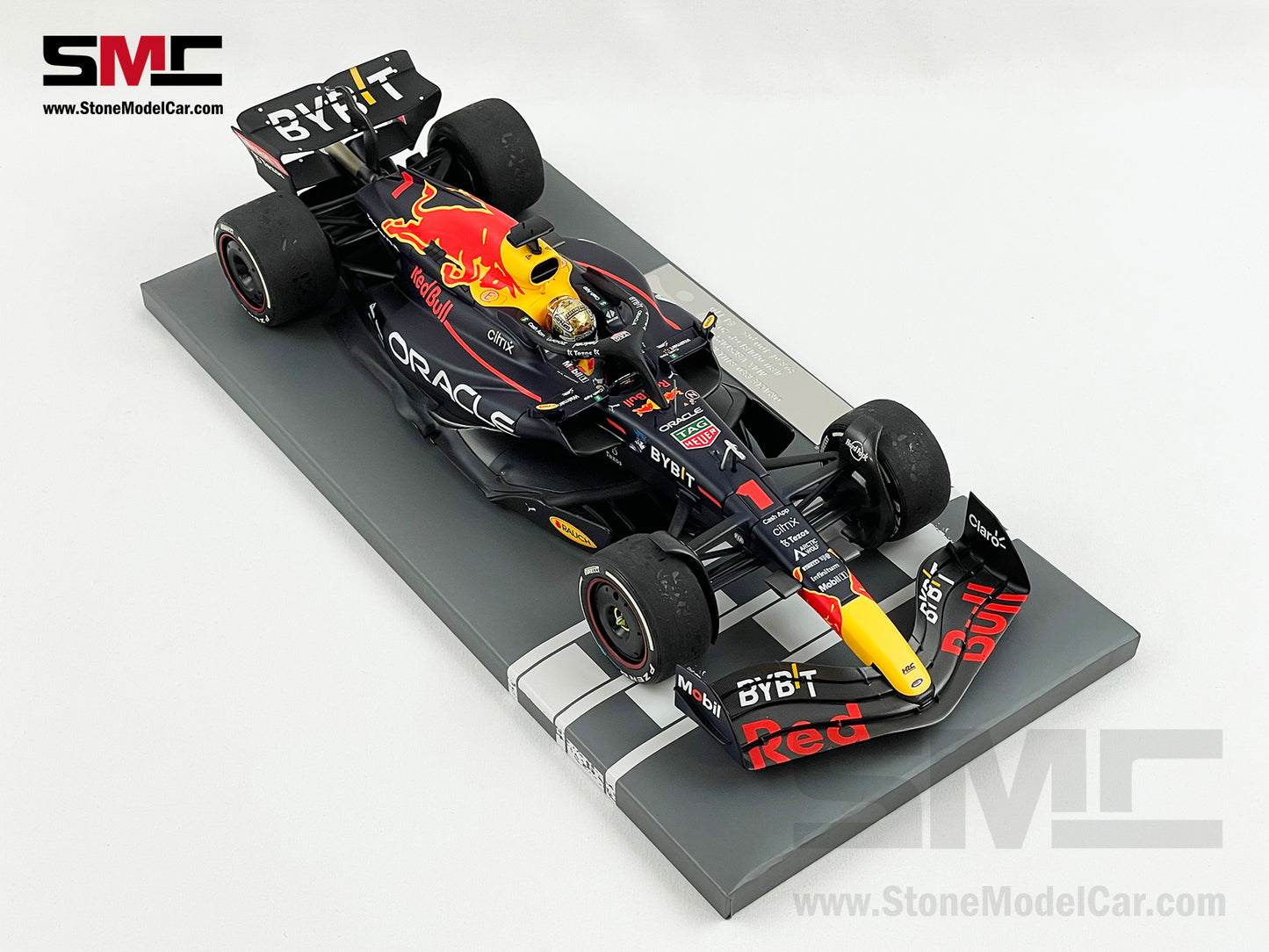 2022 F1 World Champion #1 Max Verstappen Red Bull RB18 Abu Dhabi GP 1:18 MINICHAMPS