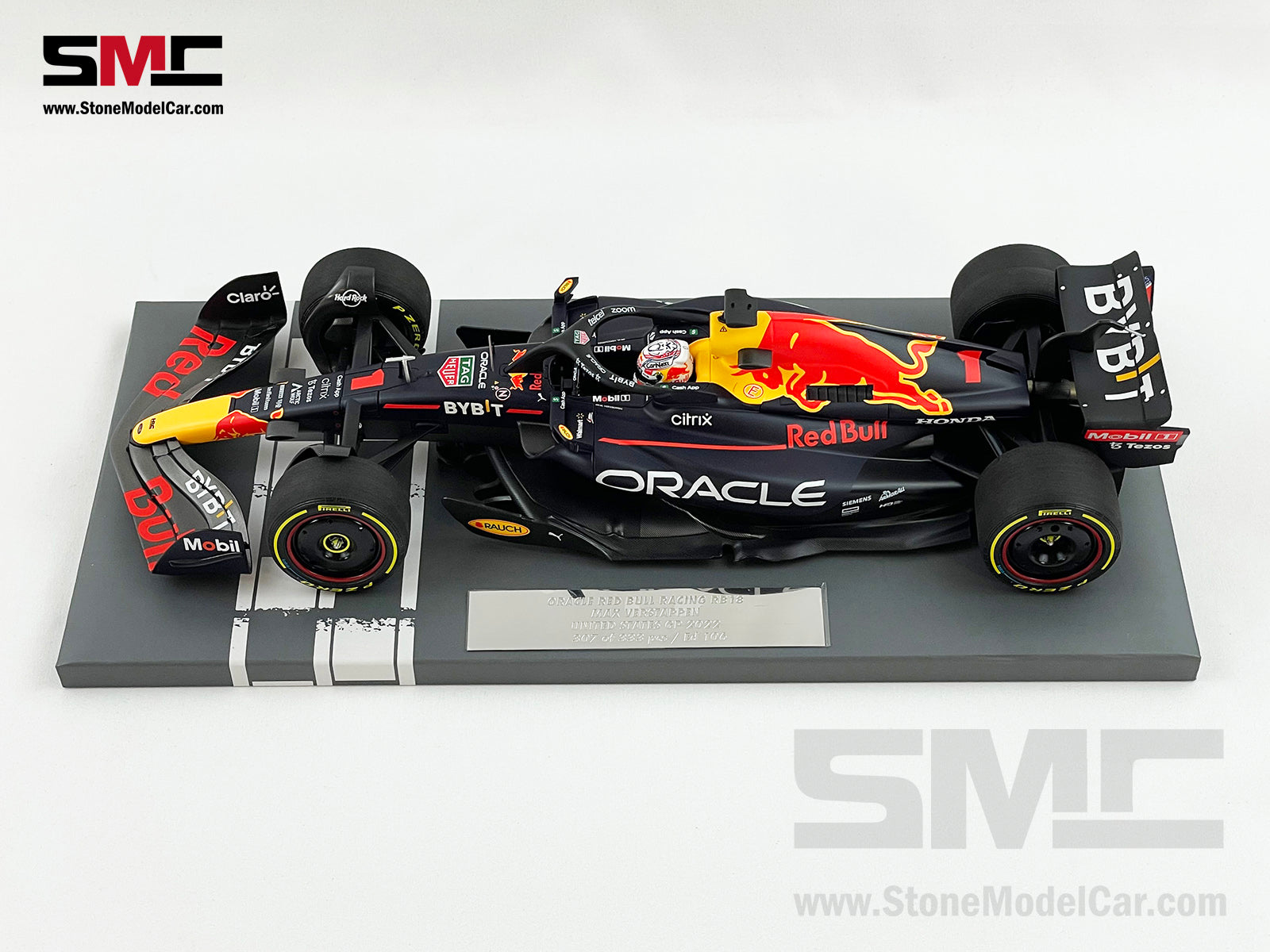 Max Verstappen Oracle Red Bull Racing RB18 Formula 1 Winner Miami GP 2022  Limited Edition 1/18