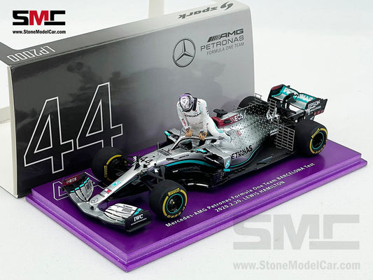 Mercedes F1 W11 #44 Lewis Hamilton Barcelona Test 2020 7x World Champion 1:43 Spark Special Edition